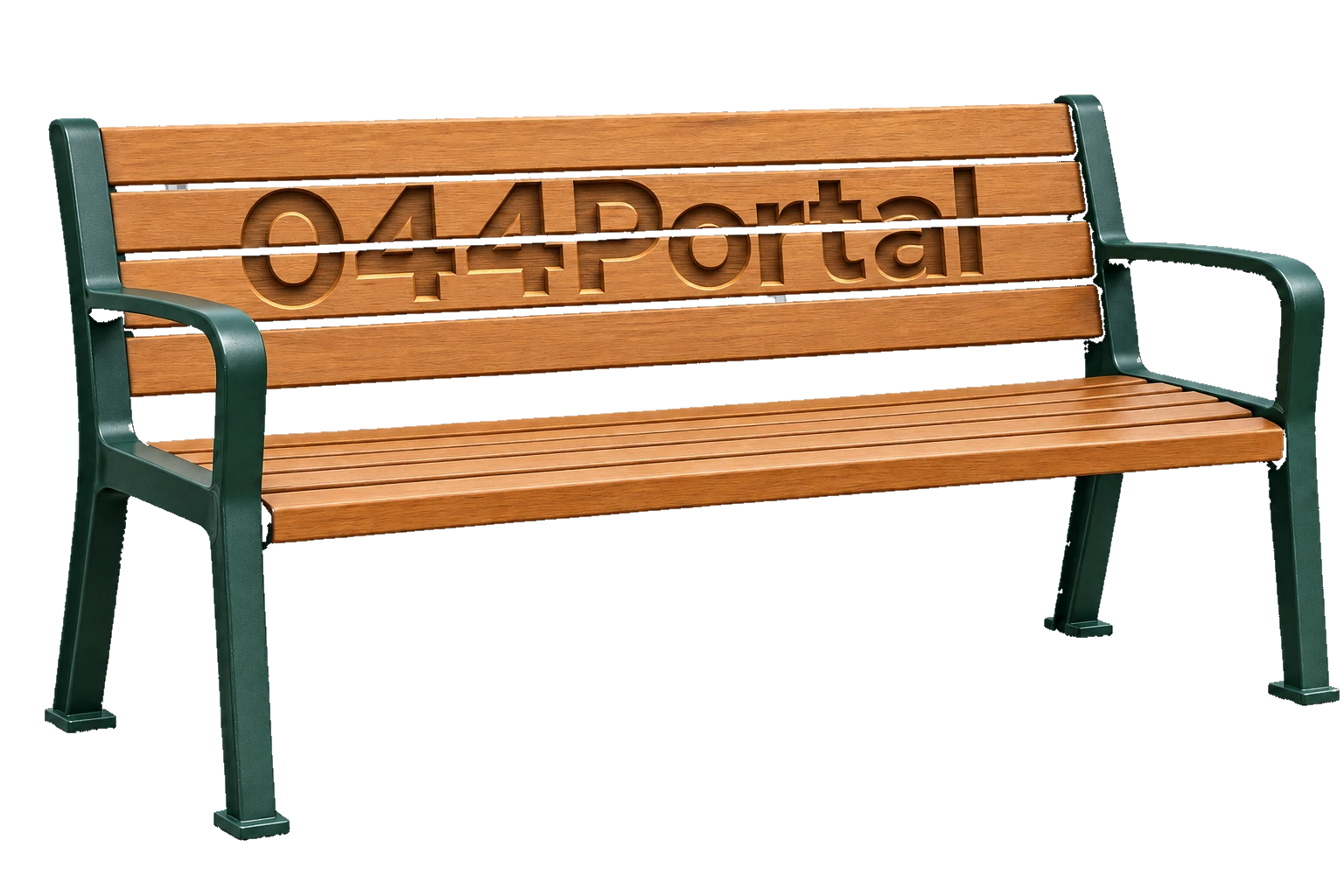 Parkovna klupa s ugraviranim nazivom 044Portal