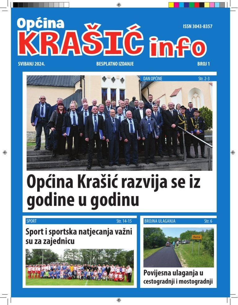 Krašić info – broj 1 – naslovnica