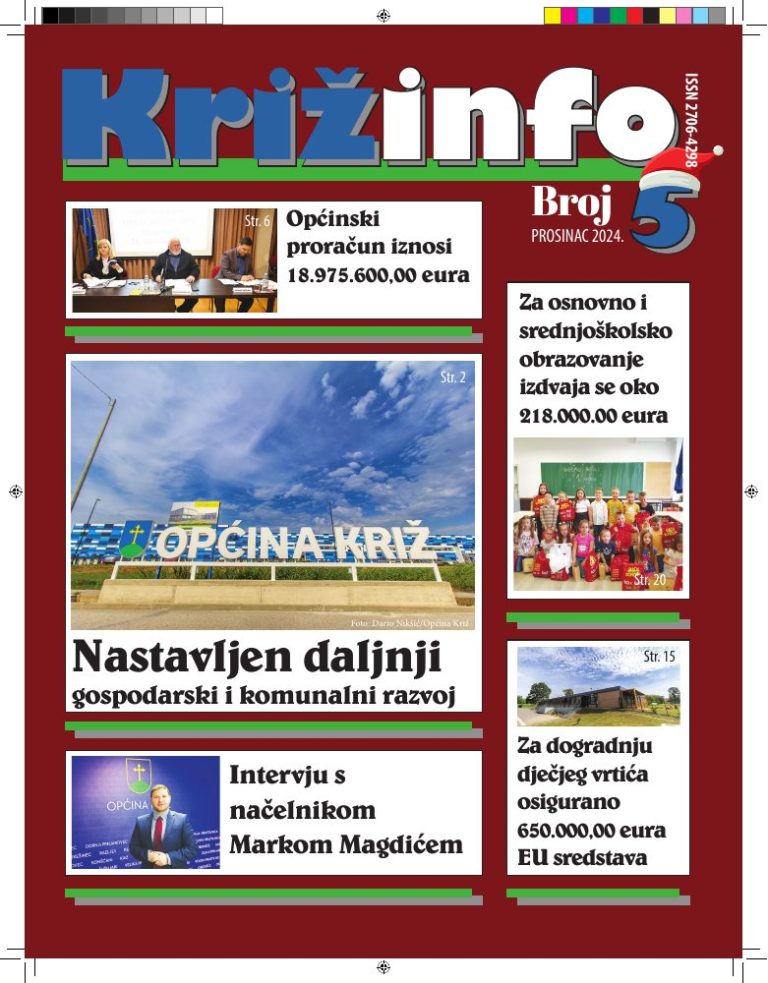 Križ info – broj 5 – naslovnica