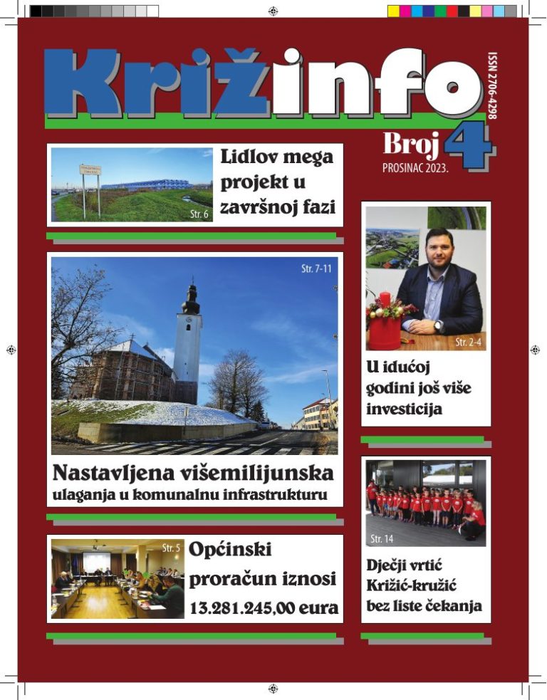 Križ info – broj 4 – naslovnica