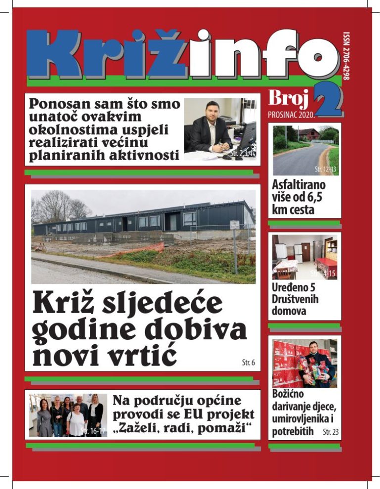 Križ info – broj 2 – naslovnica
