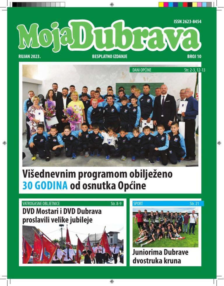 Moja Dubrava – broj 10 – naslovnica