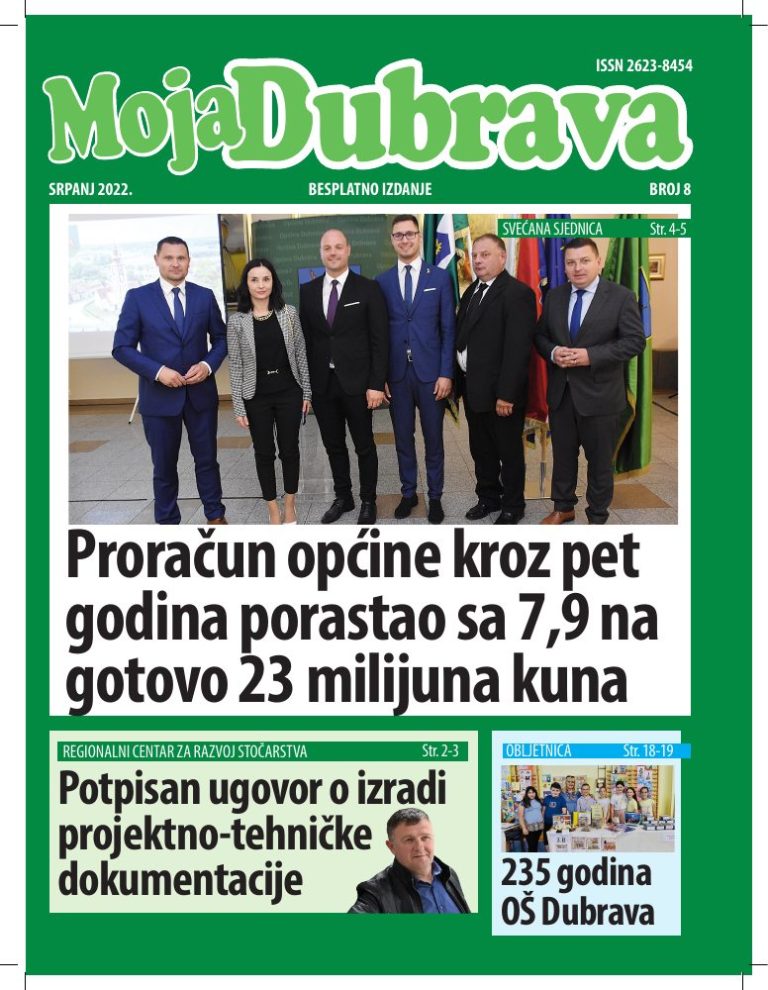 Moja Dubrava – broj 8 – naslovnica