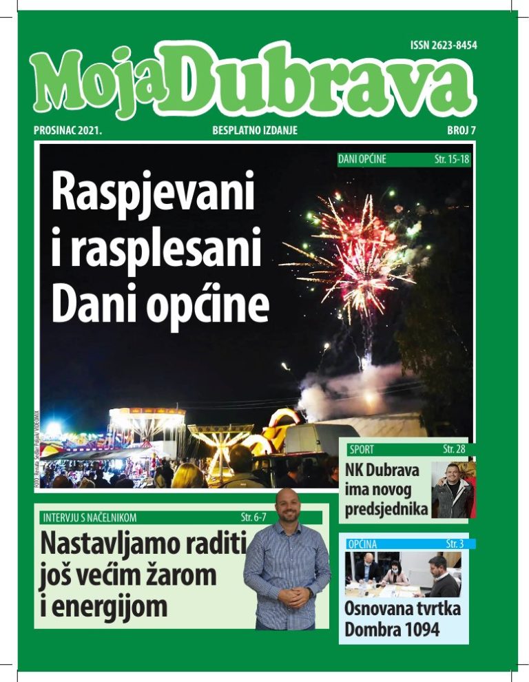 Moja Dubrava – broj 7 – naslovnica