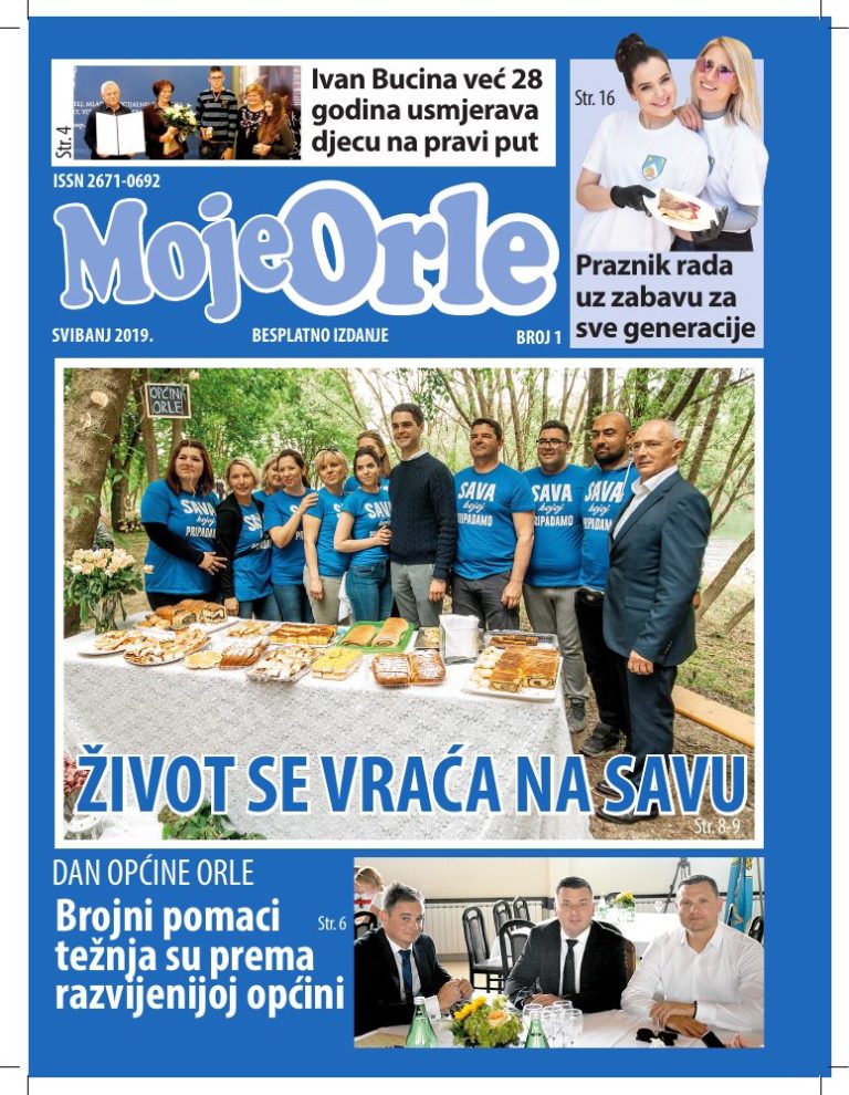 Moje Orle – broj 1 – naslovnica