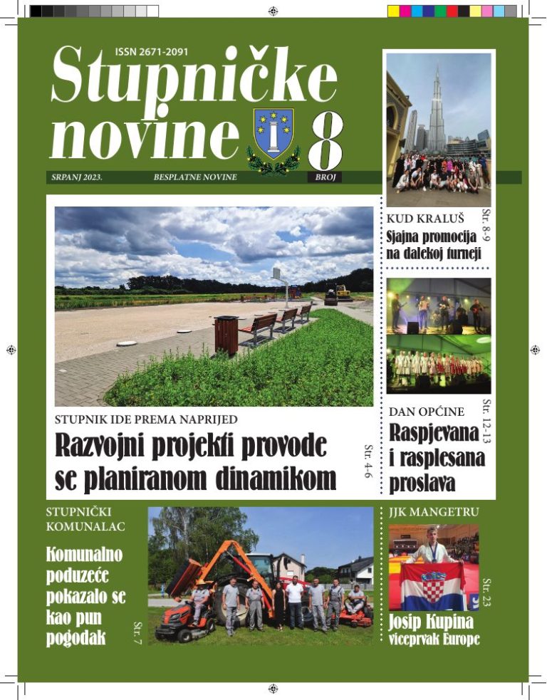 Stupničke novine – broj 8 – naslovnica