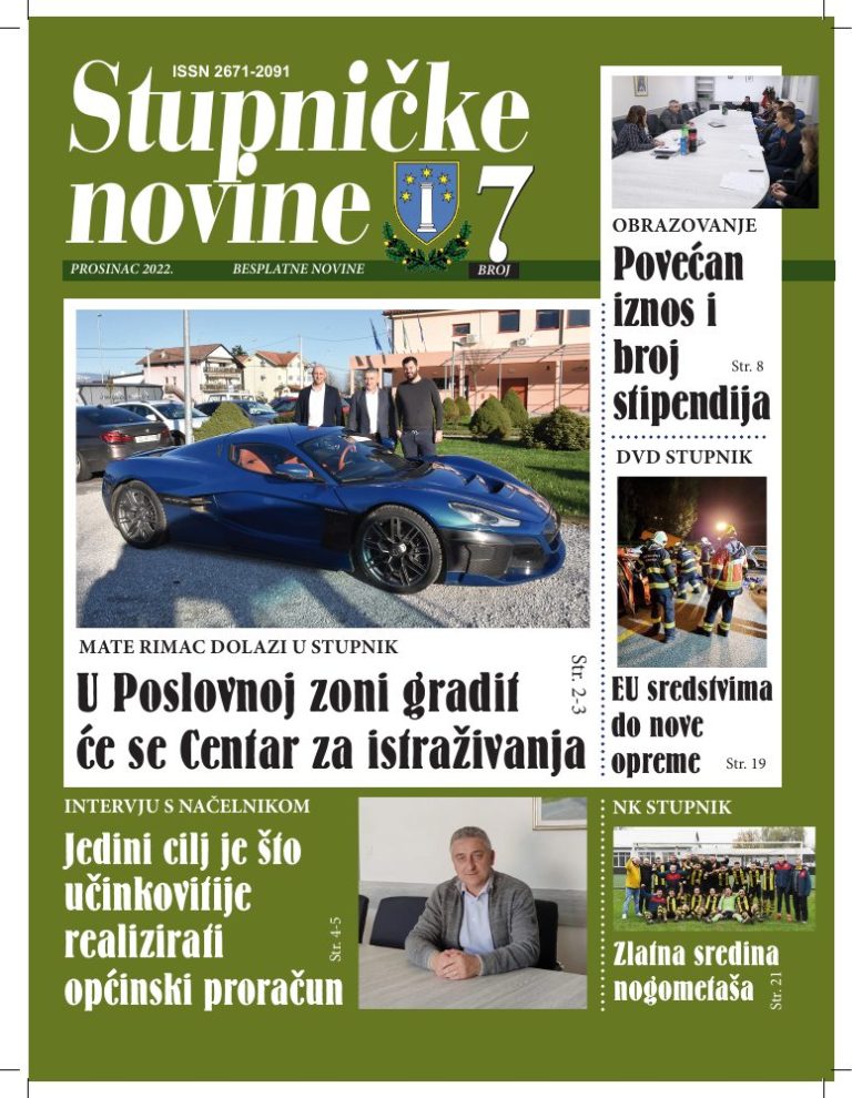 Stupničke novine – broj 7 – naslovnica