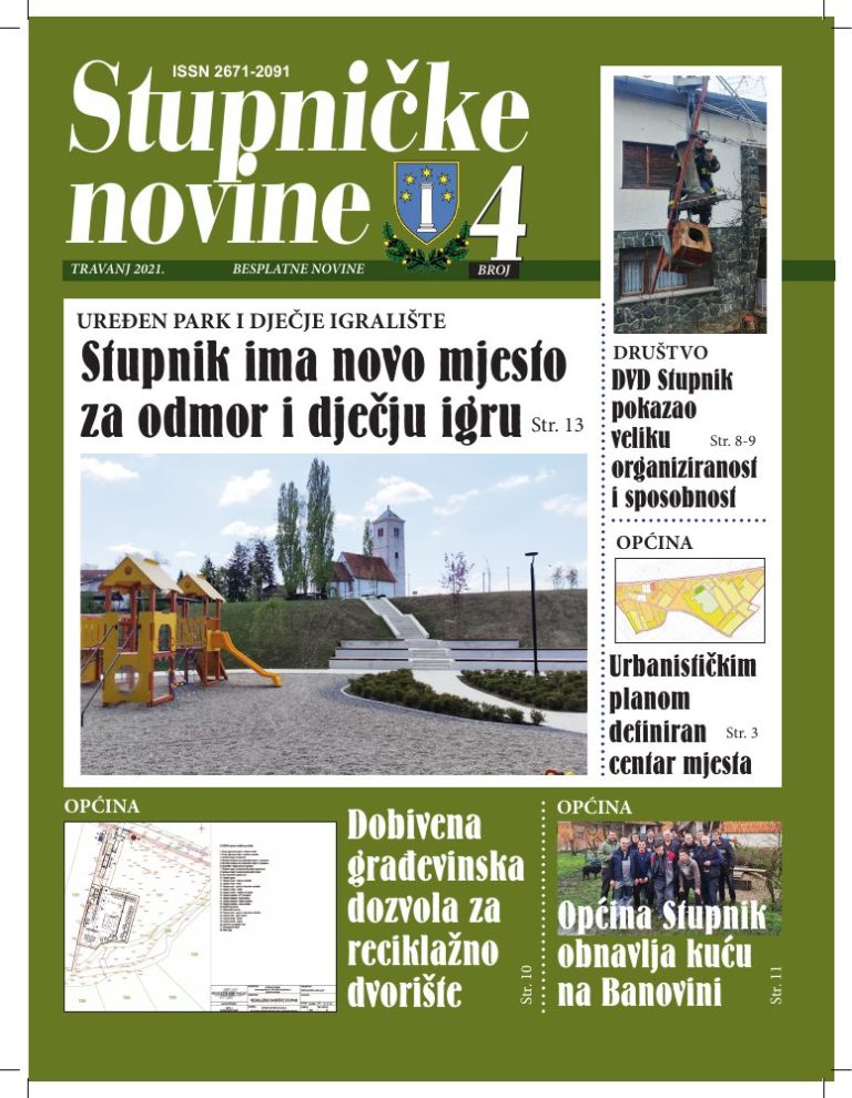 Stupničke novine – broj 4 – naslovnica
