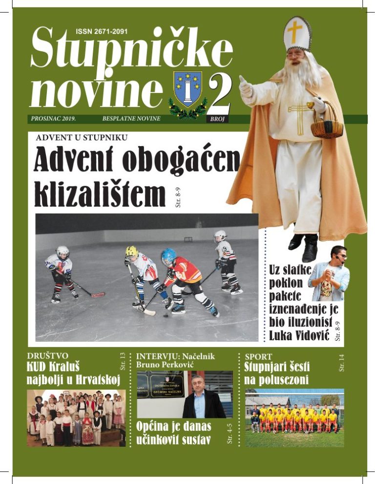 Stupničke novine – broj 2 – naslovnica