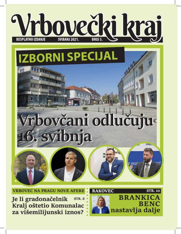Vrbovečki kraj – broj 3 – naslovnica