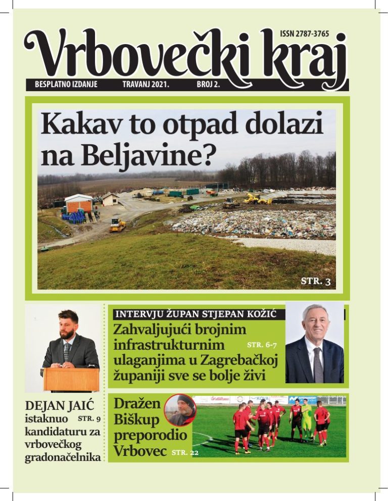 Vrbovečki kraj – broj 2 – naslovnica